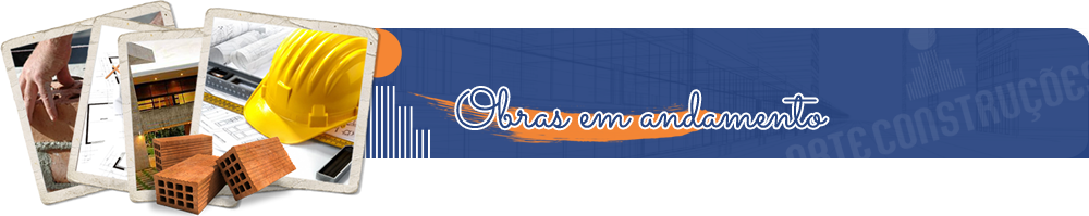 Obras em andamento
